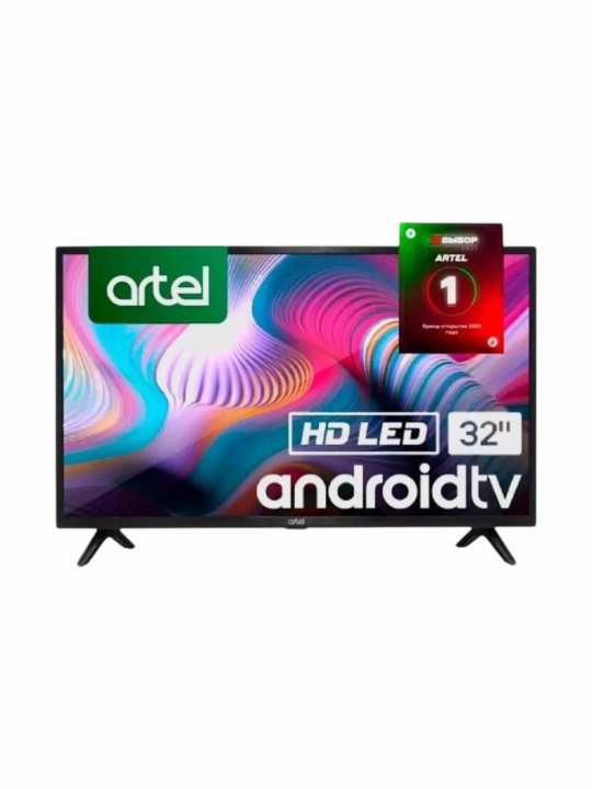 Artel A32NHA900 32" qora Smart TV, HD LED ekran, Wi-Fi, Android televizor - 