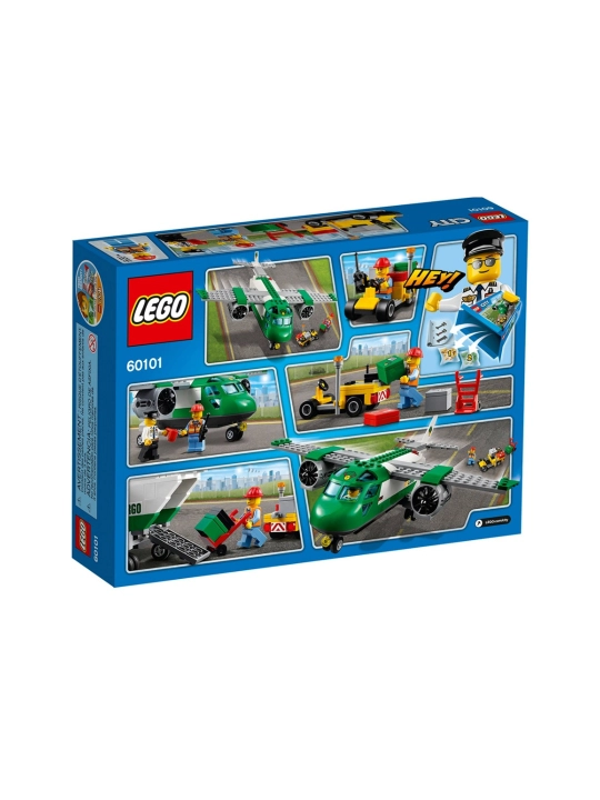 Конструктор LEGO City Грузовой самолёт 60101, 157 деталей