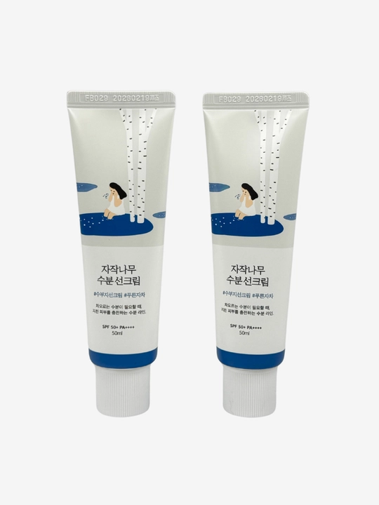 Солнцезащитный крем Round Lab с березовым соком SPF50+ PA++++, увлажняющий, Корея, 50 мл
