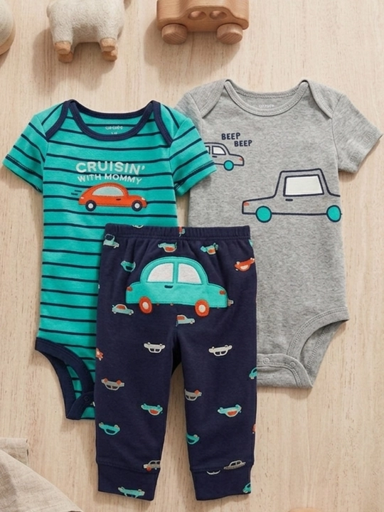 Набор одежды для новорожденных Carter's, комплект боди и штанишки, подарок на выписку