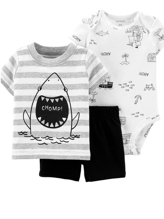 Набор одежды для новорожденных Carter's, комплект боди и штанишки, подарок на выписку