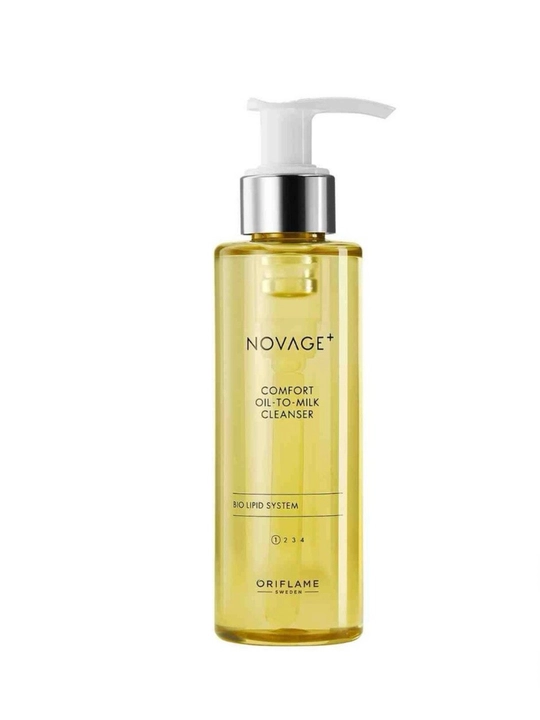 Очищающее масло-молочко Novage+ Comfort Oil-to-Milk Cleanser, снятие макияжа, 150 мл