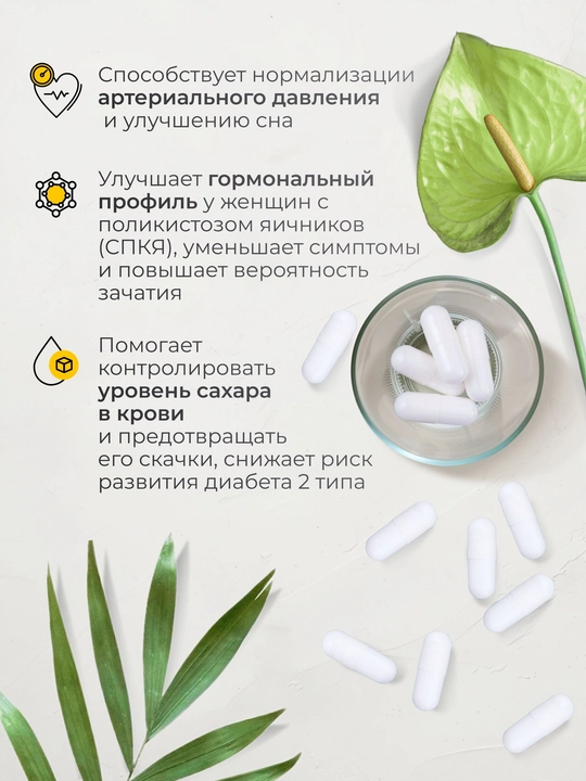 Inozitol, VitaMeal, 1000 mg, 180 kapsula
