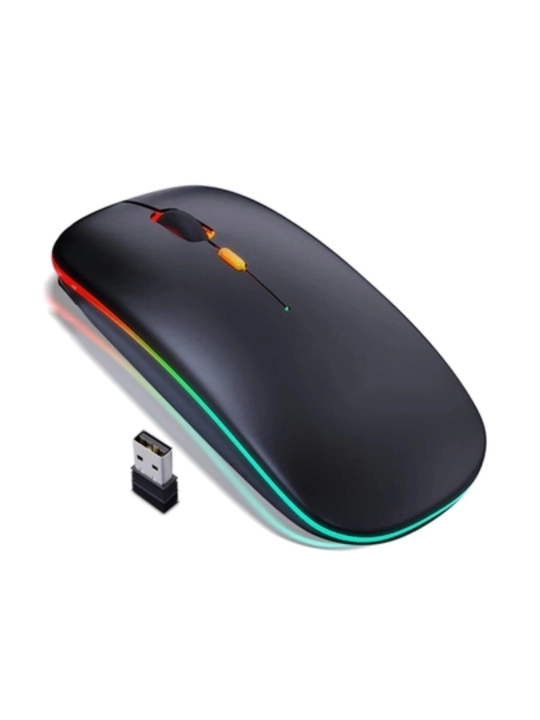 Беспроводная RGB мышь с 2.4G и Bluetooth 5.0, современная и удобная