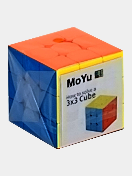Rubik kubigi MoYu 3x3. tez. stikerlarsiz