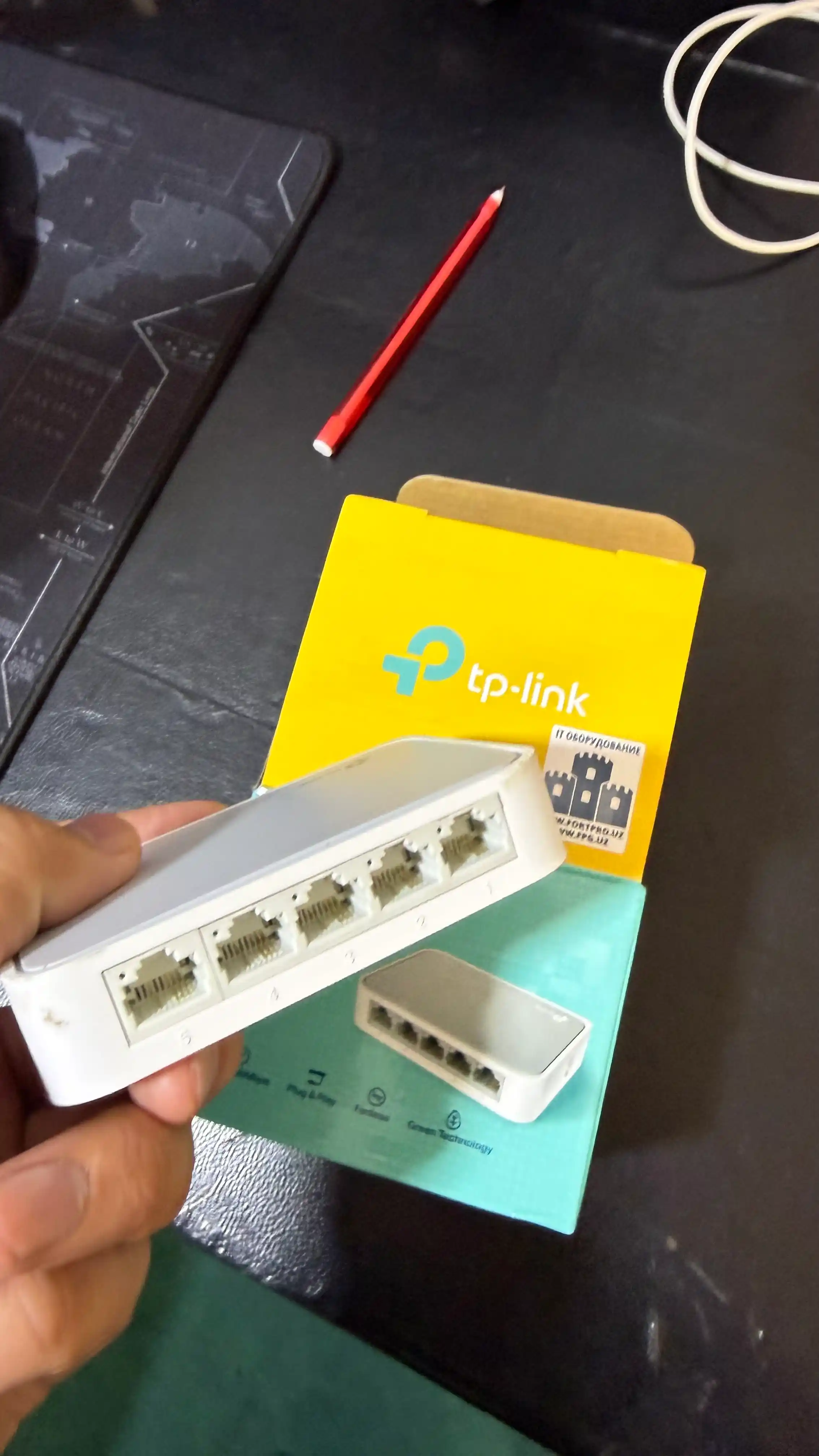 TP-LINK TL-SF1005D 5 portli 10/100 Mbit/s ish stoli kaliti