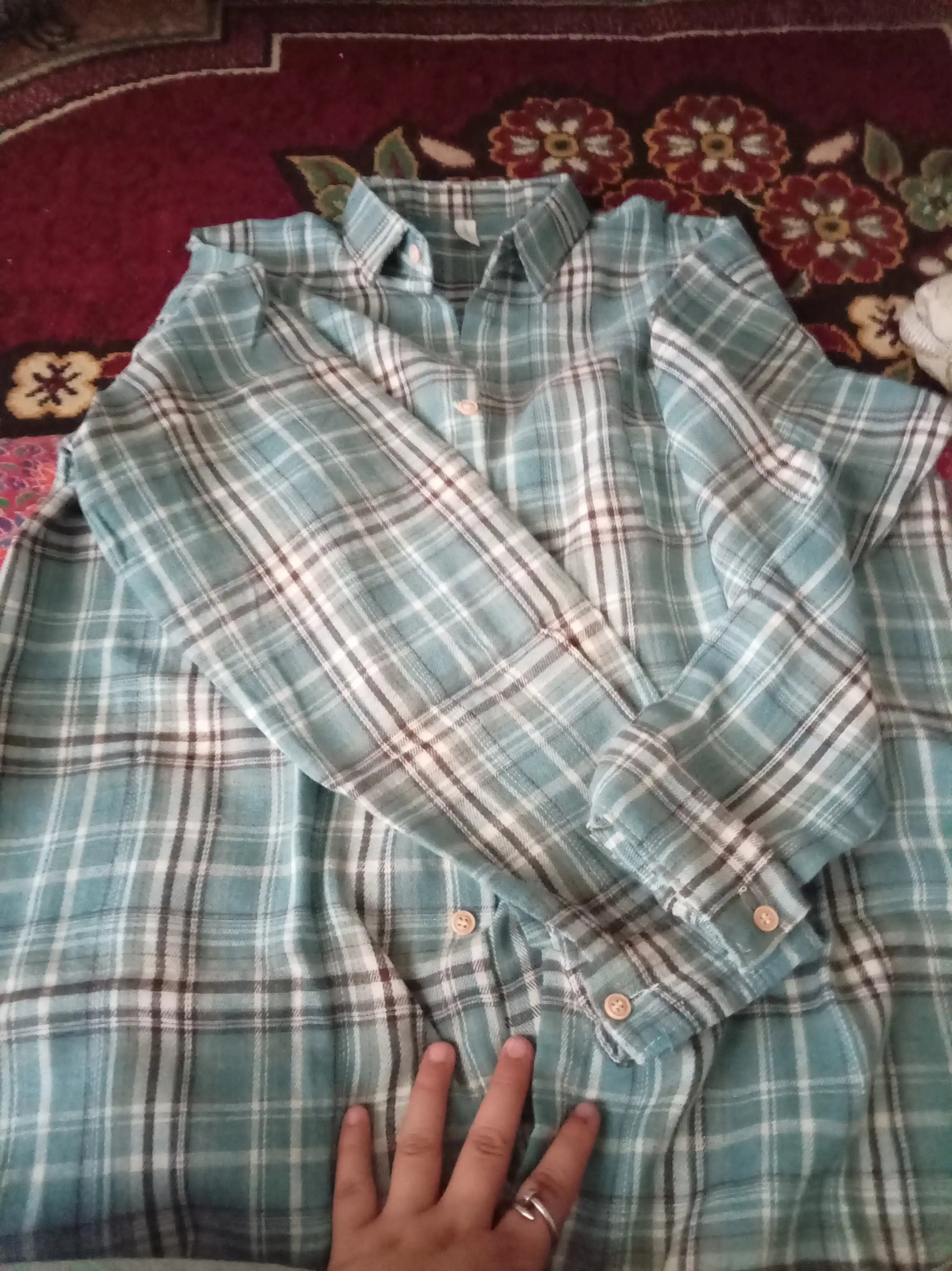 Ayollar uchun katakli kofta-overshirt, bahorgi va kuzgi, qulay casual stil