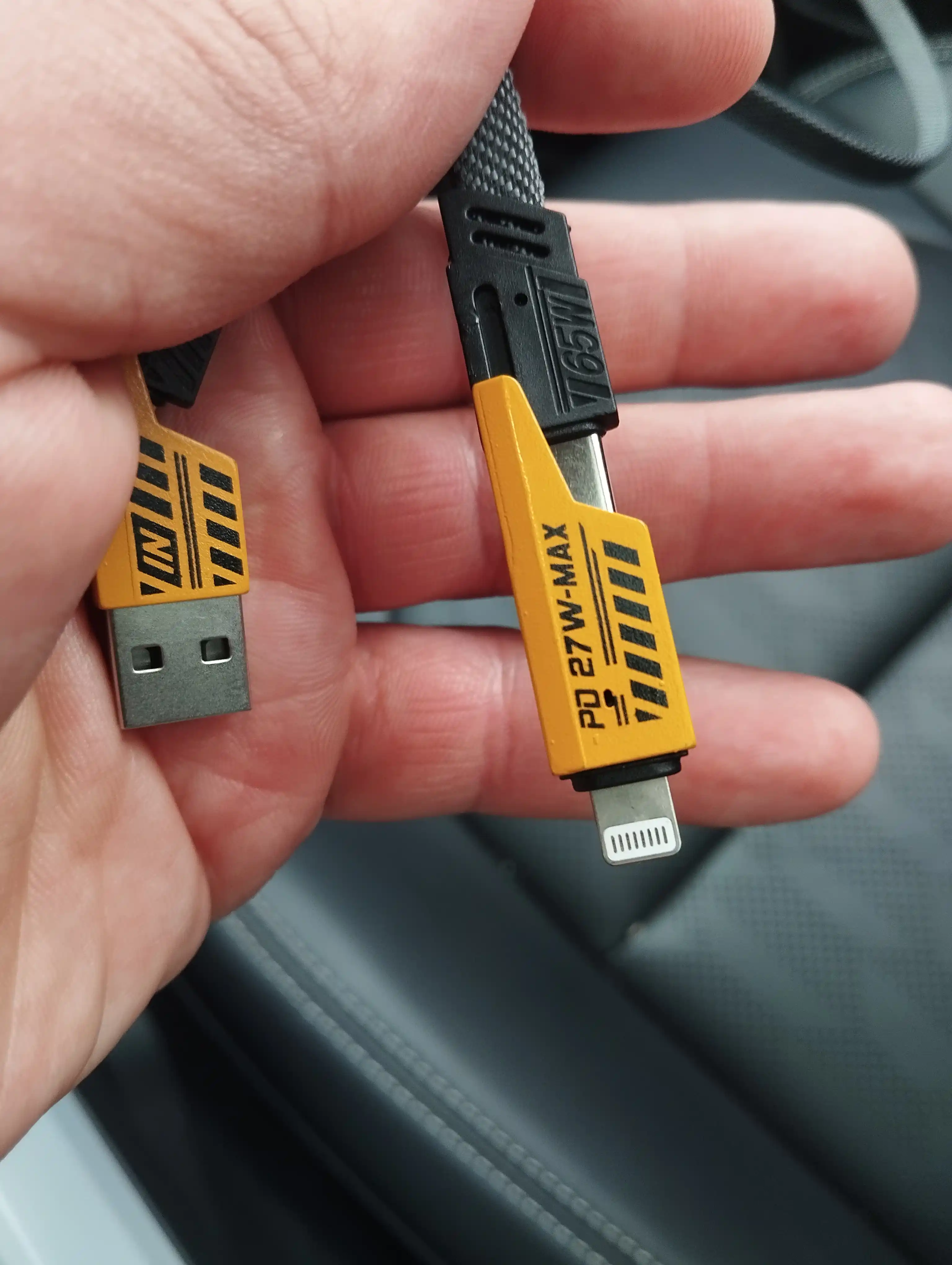 USB transformator kabeli: Type-C, Lightning - USB-A, Type-C