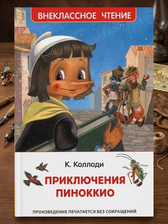 Pinokkioning sarguzashtlari. Karlo Kollodi