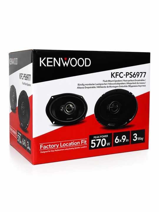 Avto kolonka Kenwood KFC-PS6977 6x9 570W 3 polosali kalonka mashina uchun bass kolonka