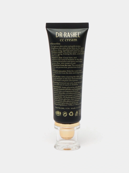 Yuz uchun tonal krem Dr.Rashel, CC, SPF60+, 50 ml