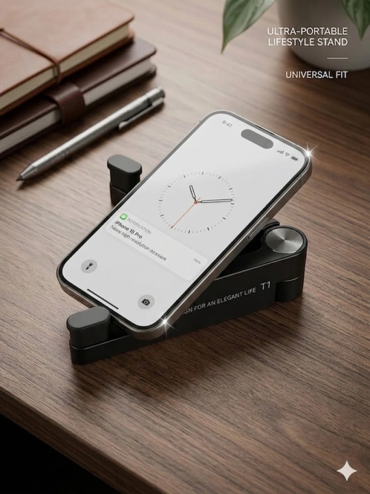 Telefon tutqich stend buklanadigan stol uchun universal mobil ushlagich