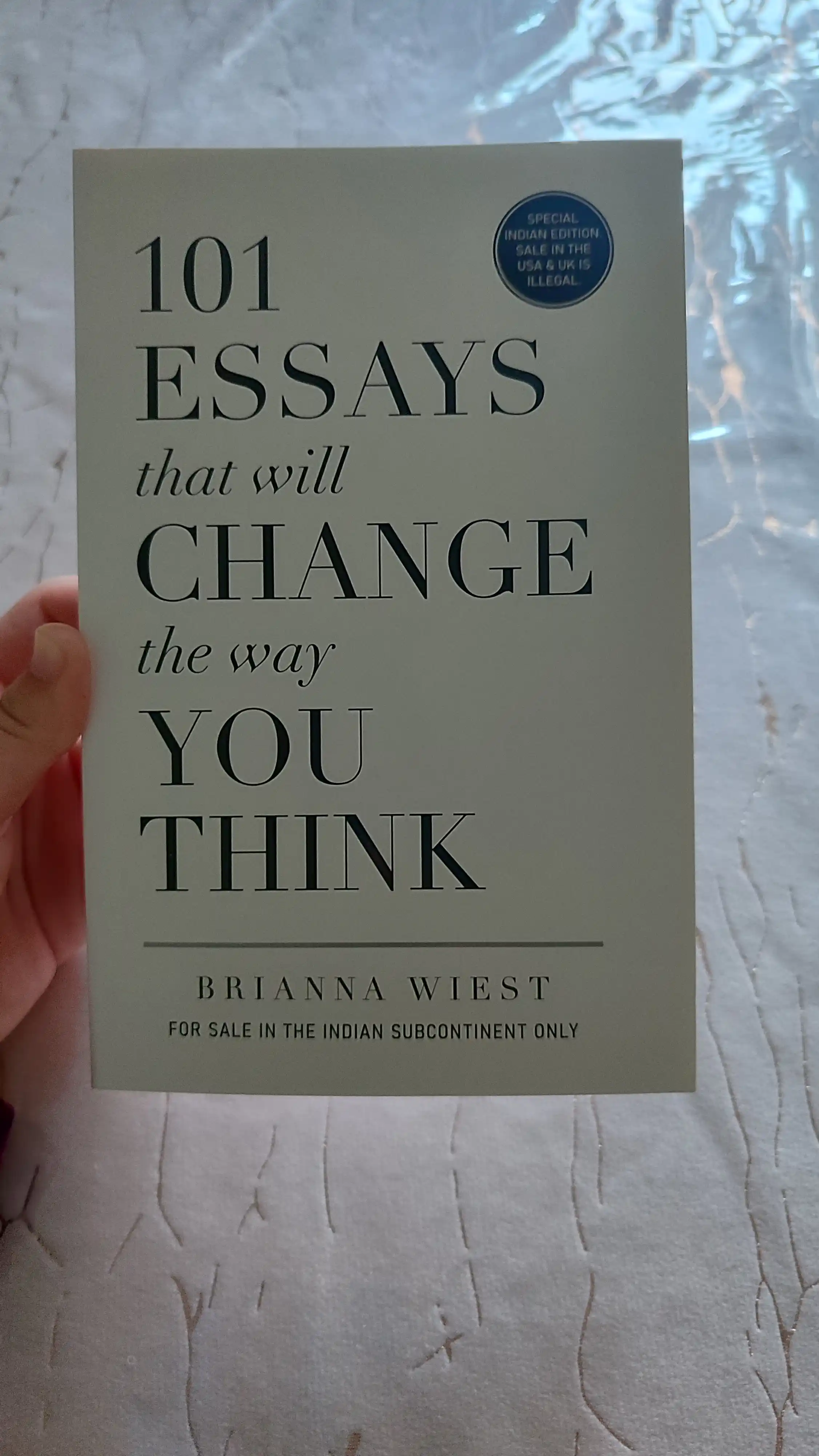 101 Essays That Will Change The Way You Think, Briana Wiest