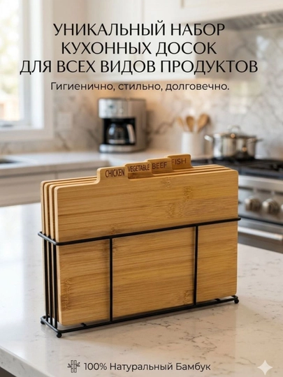 Набор разделочных досок, разделочная доска, кухонная доска