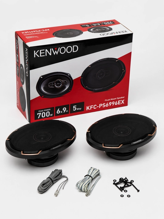 Автоколонка Kenwood KFC-PS6996EX 6x9, 700 Вт, 5-полосная, kuchli, басовая колонка 