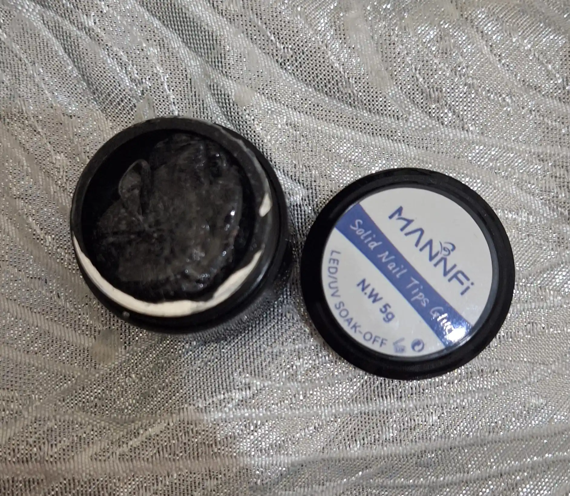 Клей-гель для типс, твёрдый клей для ногтей, 5 г