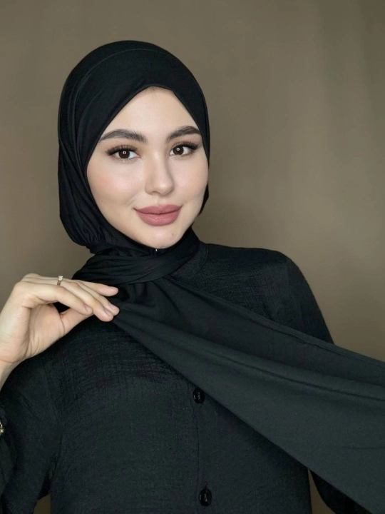 Knopkali tayyor sharf. Material kaliforniya. Hijobli ayollar uchun - 