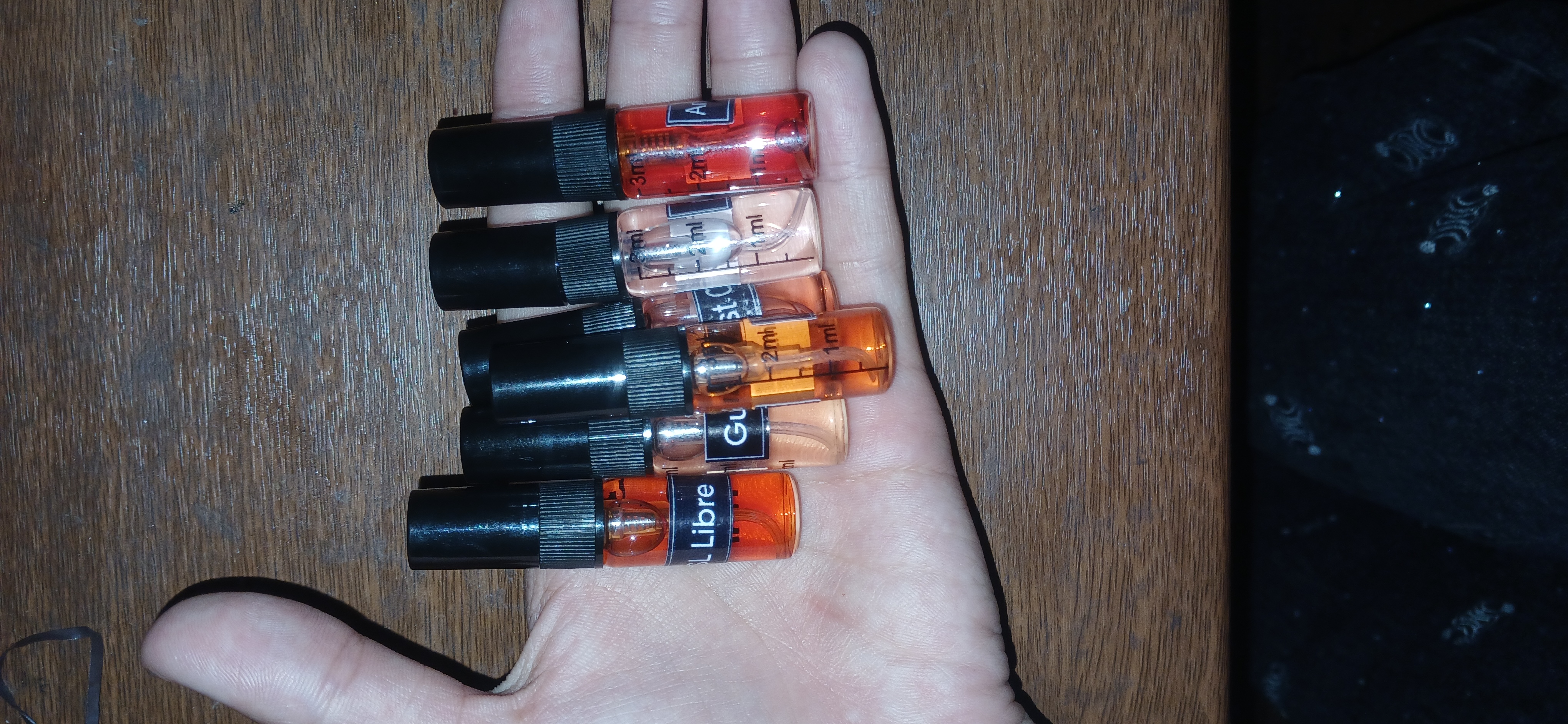 Набор духов для женщин Gucci Flora, Lost Cherry, Libre, Miss Dior, Devil's Intrigue 6в1