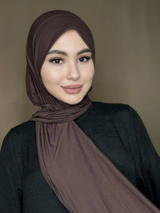 Knopkali tayyor sharf. Material kaliforniya. Hijobli ayollar uchun - 