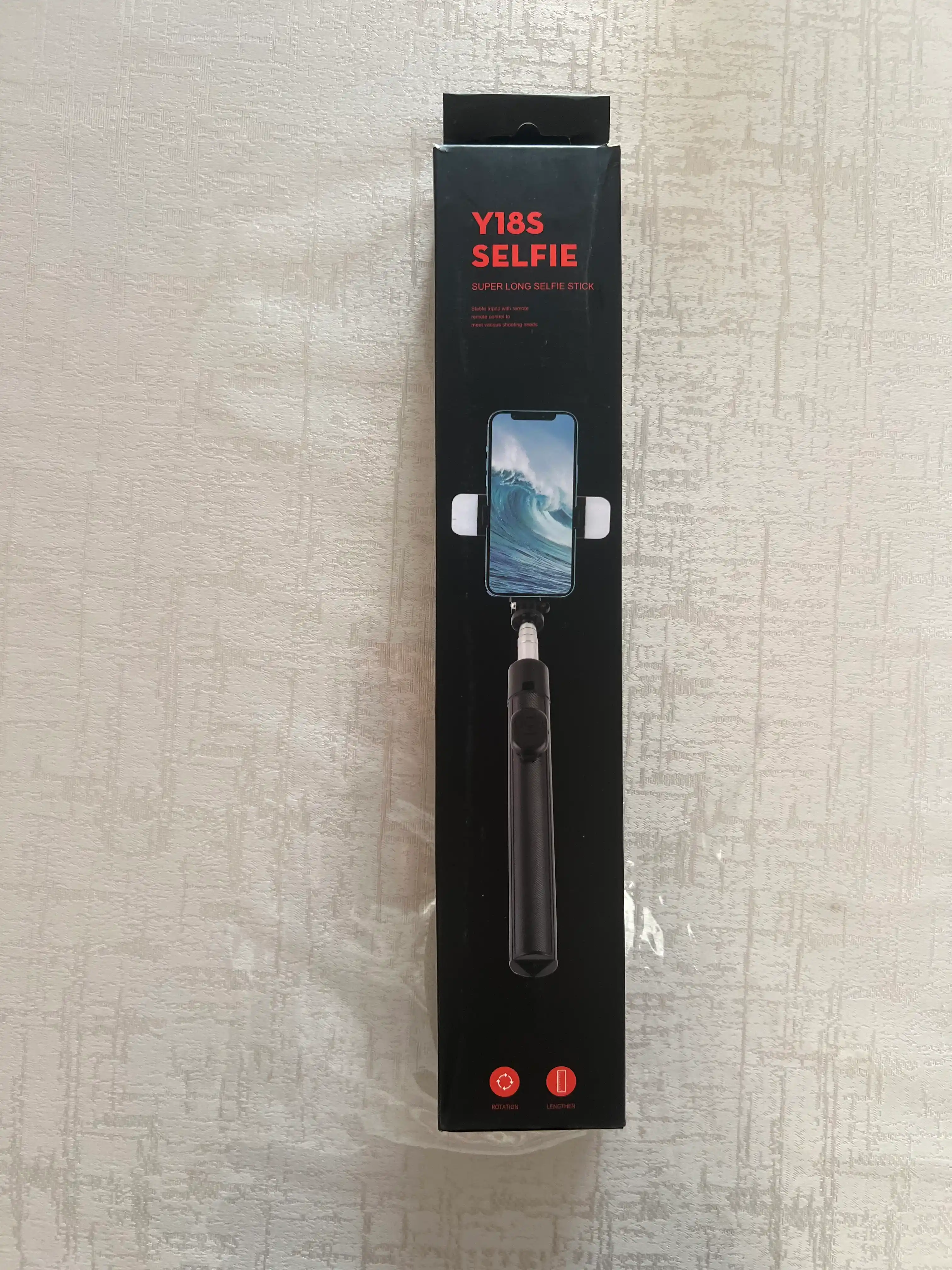 Штатив для телефона, 170 см, 4 в 1, 2 LED фонаря и Bluetooth: монопод, селфи-палка