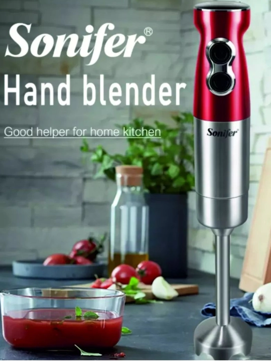 Погружной блендер Sonifer SF-8030, 600 Вт, металлический корпус