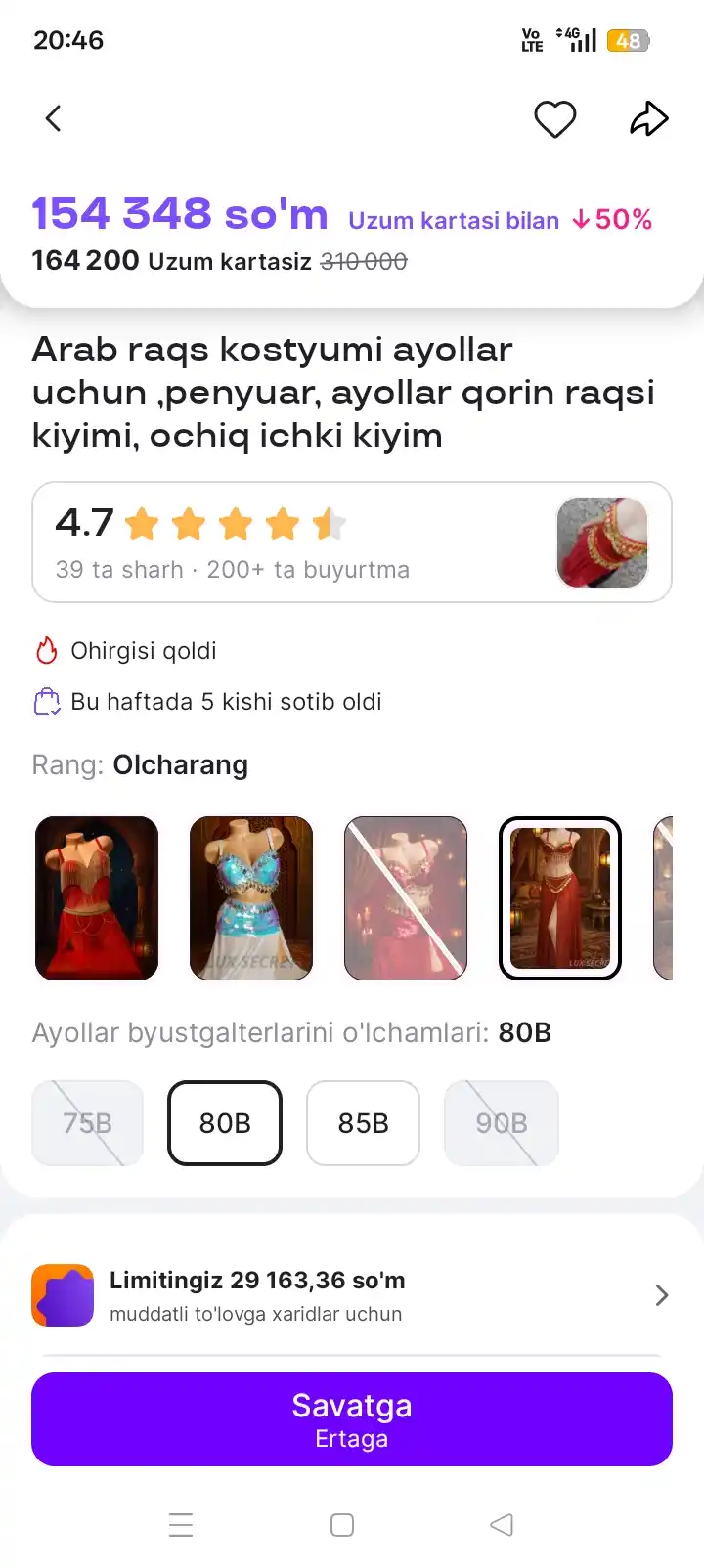 Arab raqs kostyumi ayollar uchun ,penyuar, ayollar qorin raqsi kiyimi, ochiq ichki kiyim