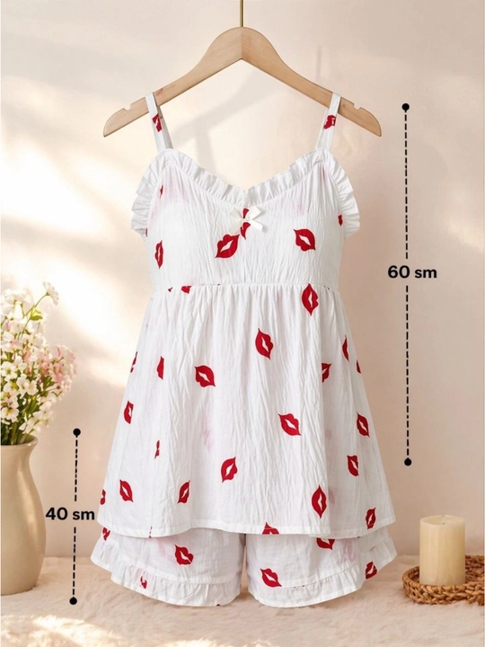 Pijama ayollar uchun, ayollar uy kiyimi to'plami, top+shortik 100% paxta