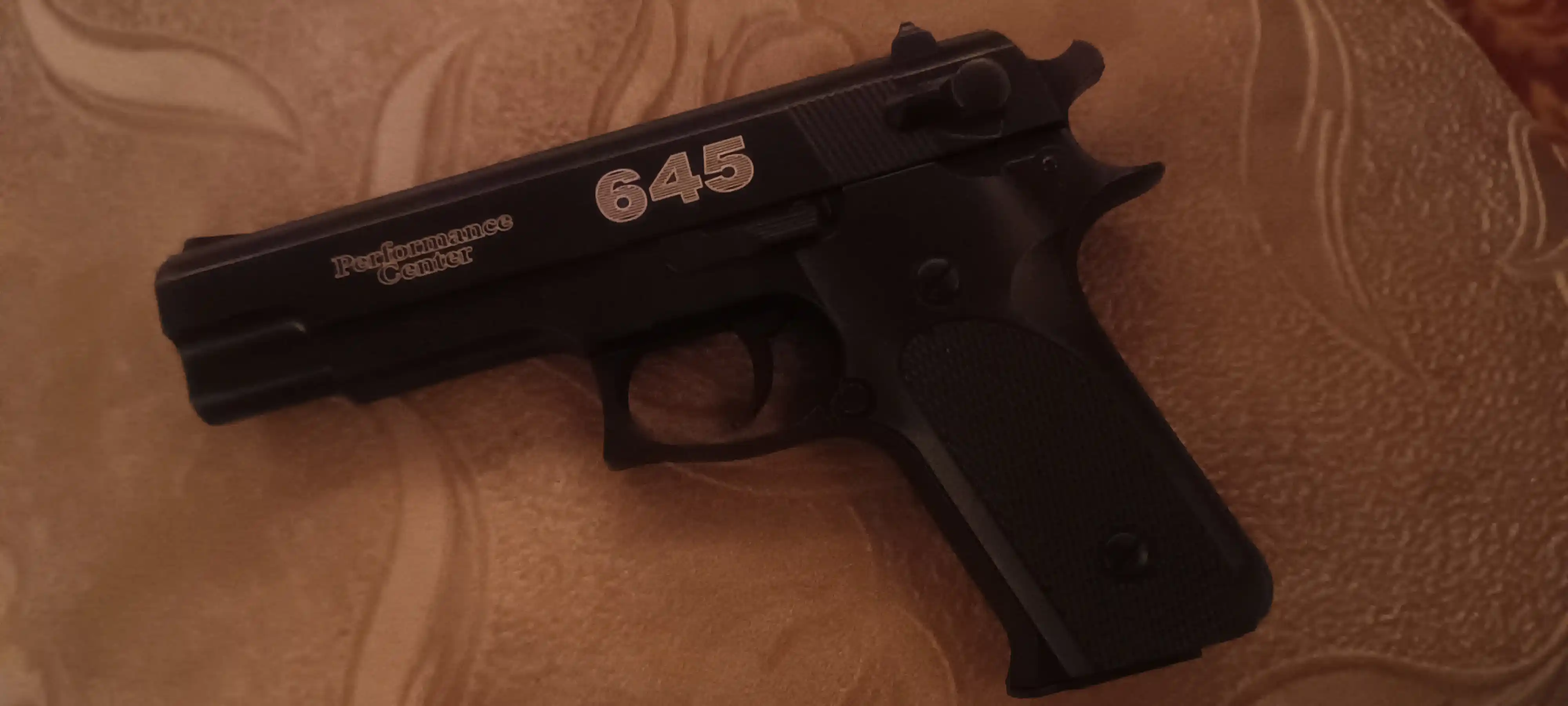 Temir pistolet, o'yinchoq pnevmatik qurol, metal pistolet, Glock bolalar uchun oyinchoqlar