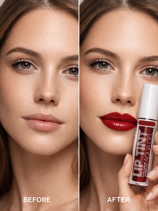 Lip Tint Aqua Gel, oттеночный гель, тинт, косметика