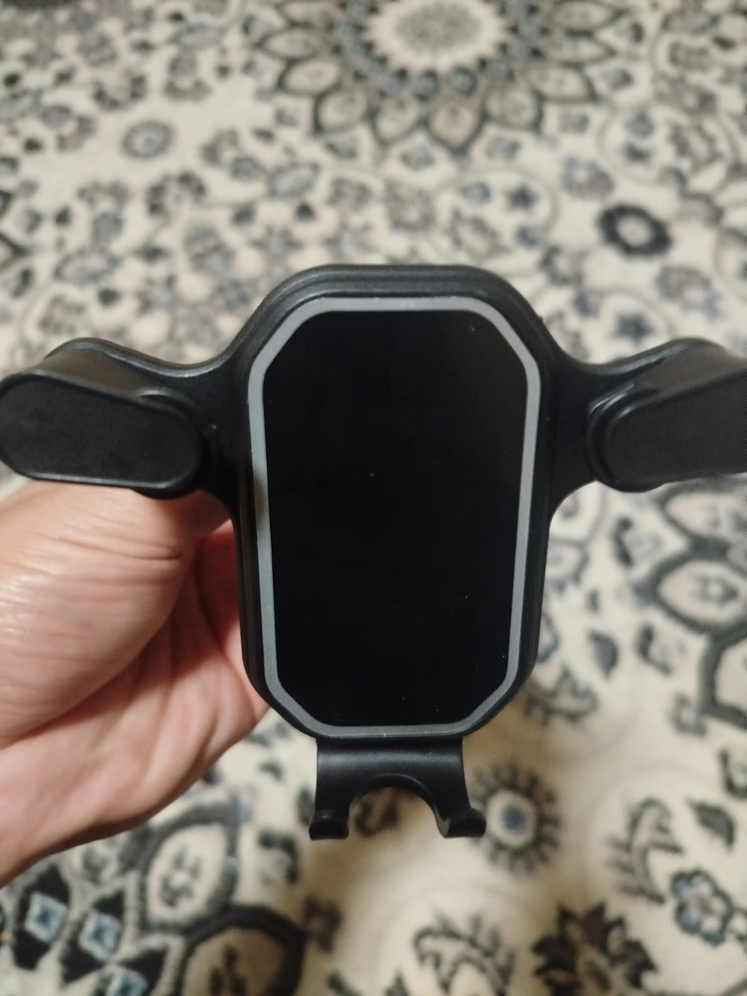 Avtomobil telefon tutqichi, magnitli, qisqichli