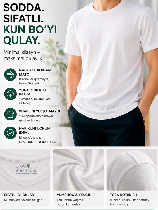 Erkaklar va ayollar uchun futbolka, XS, S, M, L, XL