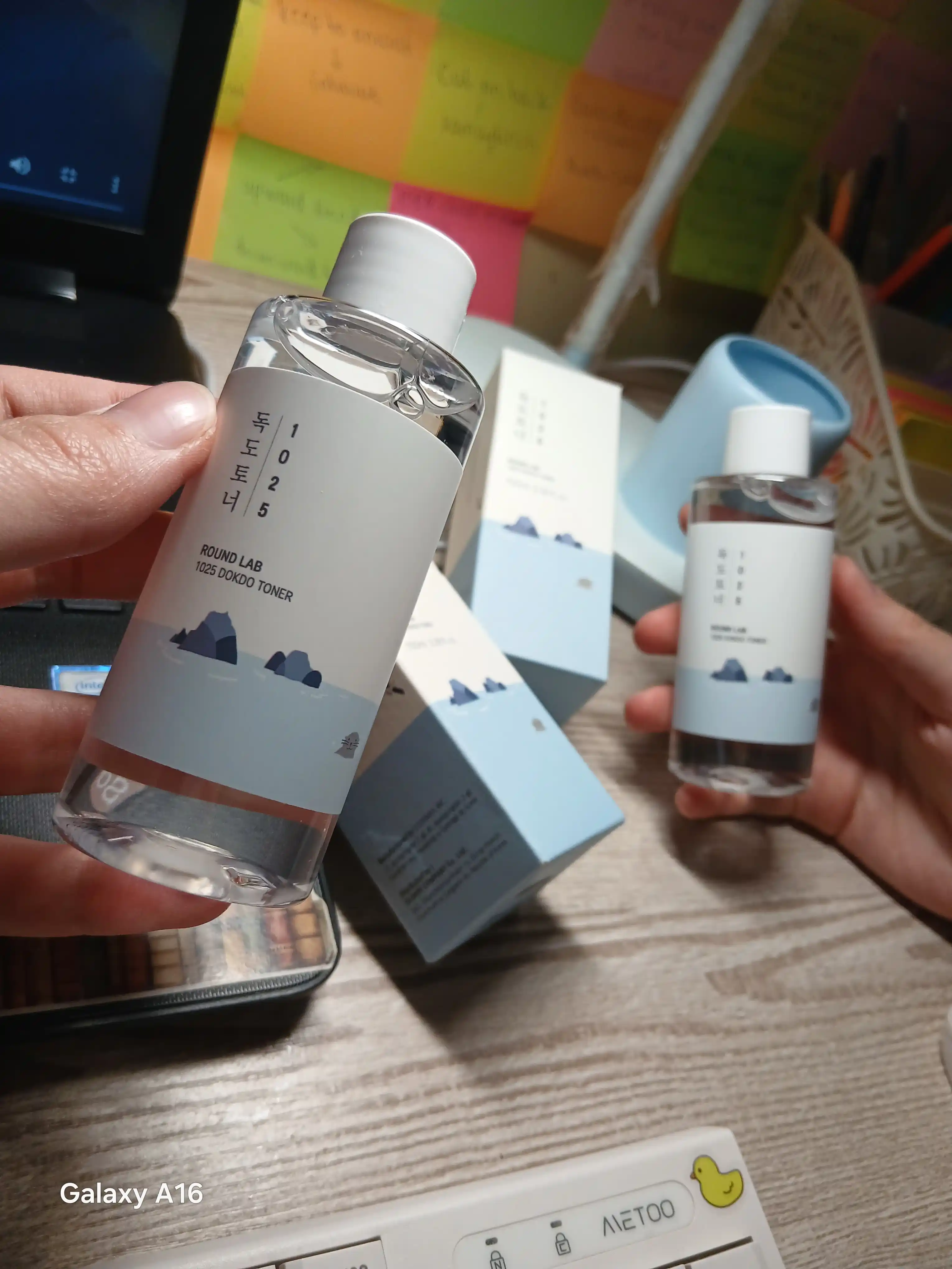 Yumshoq piling ta'siriga ega namlovchi toner Round Lab 1025 Dokdo Toner, 100 ml