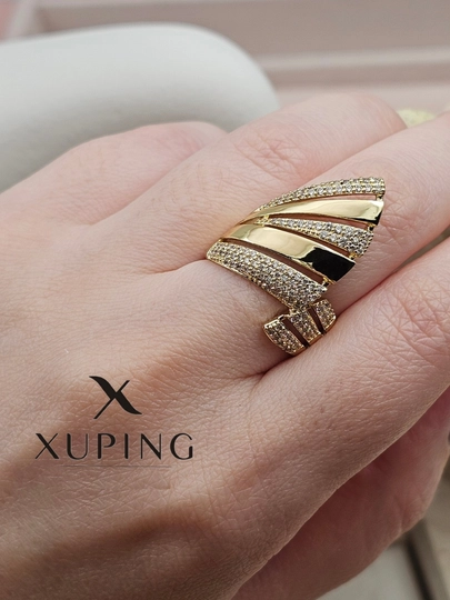 Кольца для девочек и женщин, Xuping — 1001PRT-XUPINGRING2-ЖЕЛТ-18