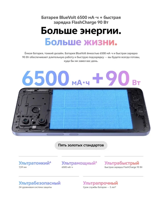 Смартфон VIVO V60 LITE 8/256 GB Blue
