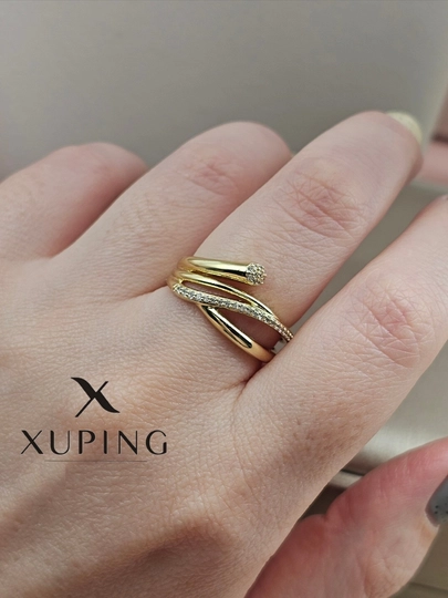 Кольца для девочек и женщин, Xuping — 1001PRT-XUPINGRING2-ЛИМОН-19