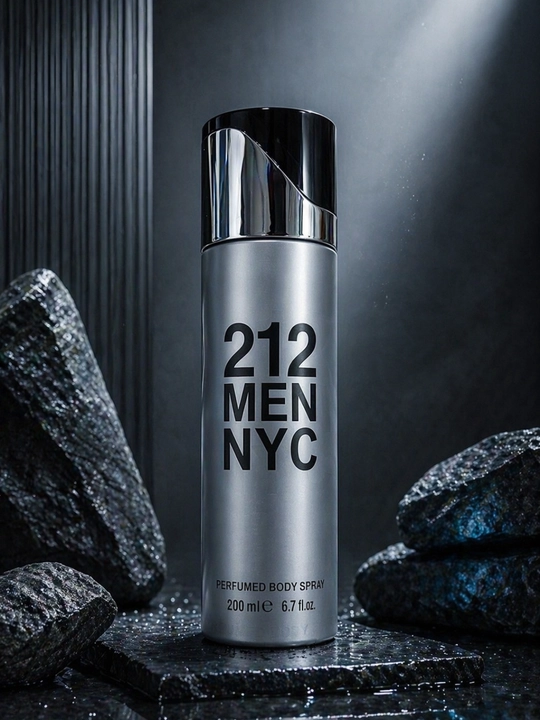 Erkaklar dezodoranti, Erkaklar uchun parfyumli deodorant, HAYATI, SMART BLACK, 212MEN