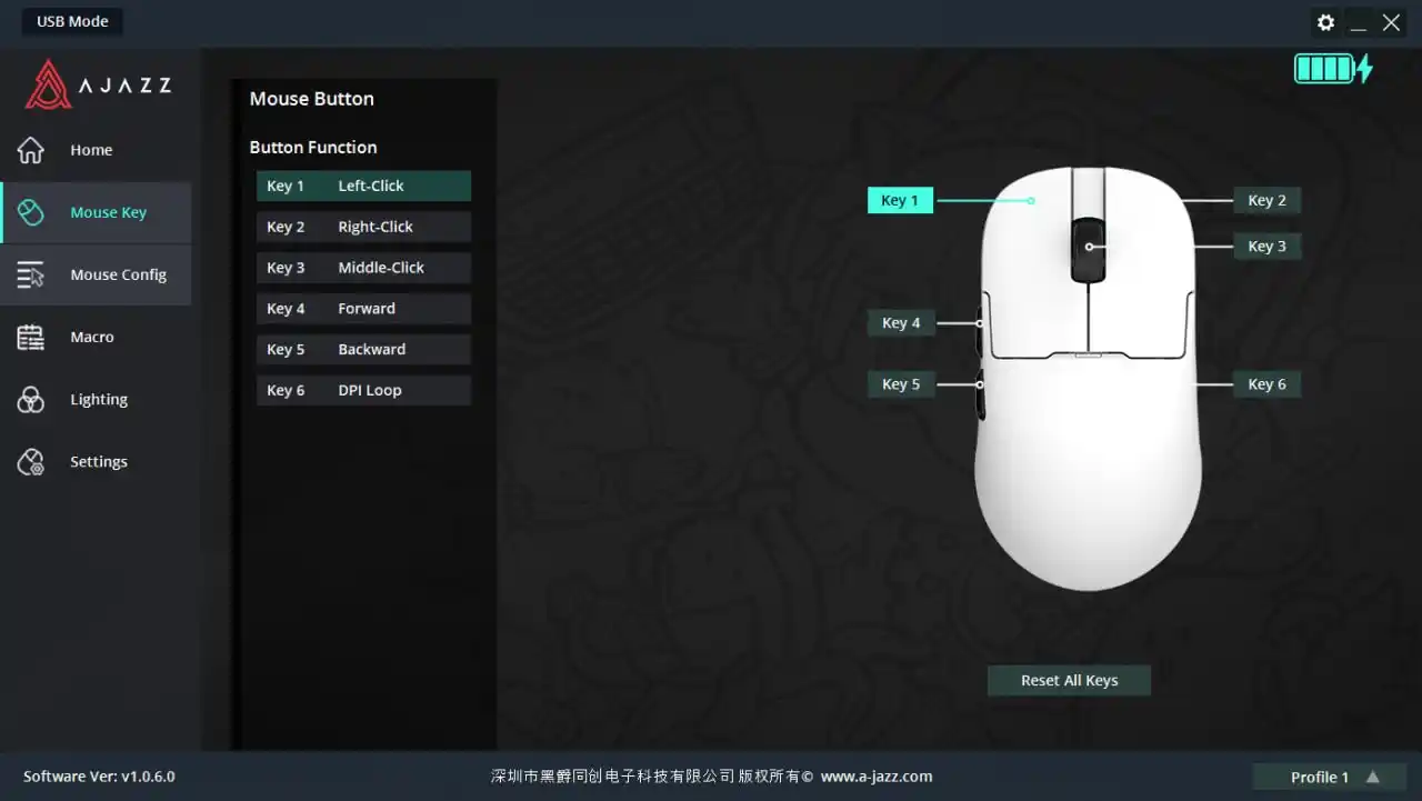 AJAZZ AJ159P MC O‘yin Sichqonchasi, Simli, Simsiz, Bluetooth, Gaming va ofisga RGB mishka