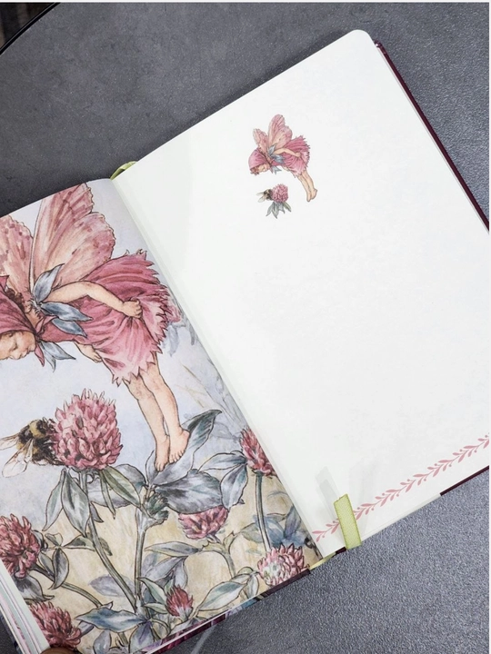 Подарочный блокнот с иллюстрацией Flower Fairies, для записей и творчества