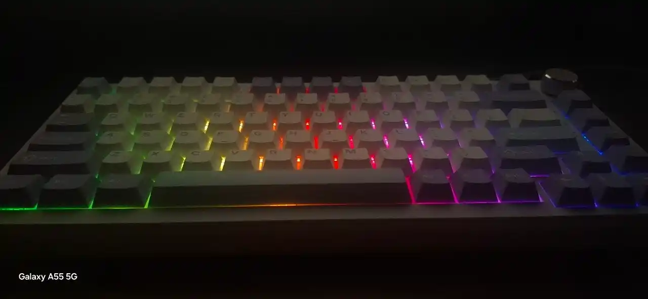 AJAZZ AK820 Max HE RGB simli mexanik klaviatura, magnit switch, gaming va ofis kompyuterga