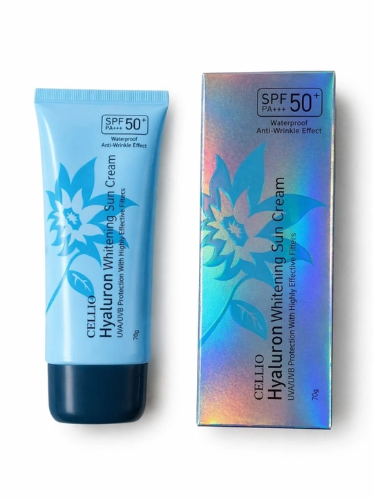 CELLIO Hyaluron Whitening Sun Cream SPF 50+ PA+++ (70g) - 