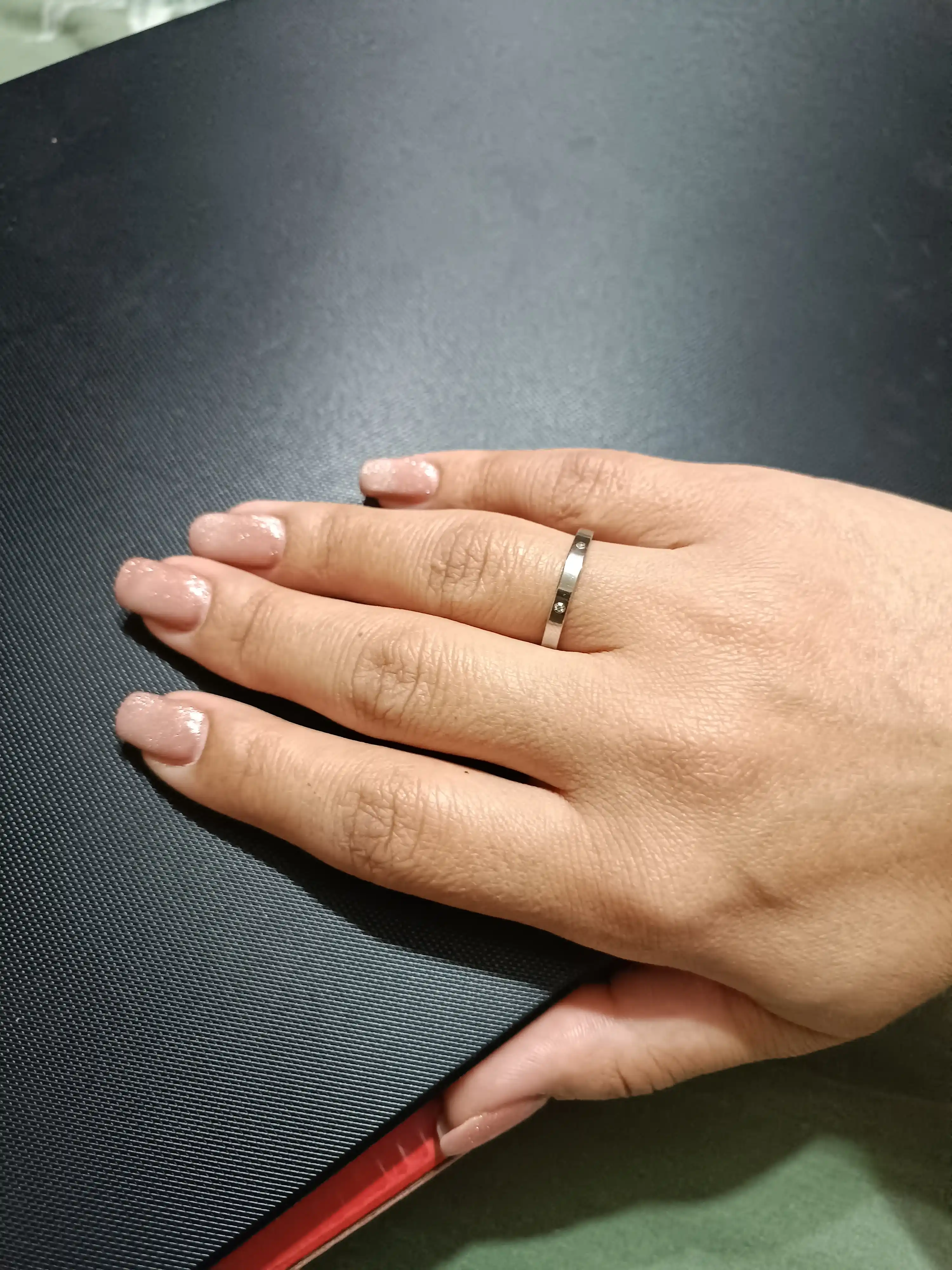 Ayollar va qizlar uchun Cartier Stainless Steel, toshli va toshsiz uzuklar