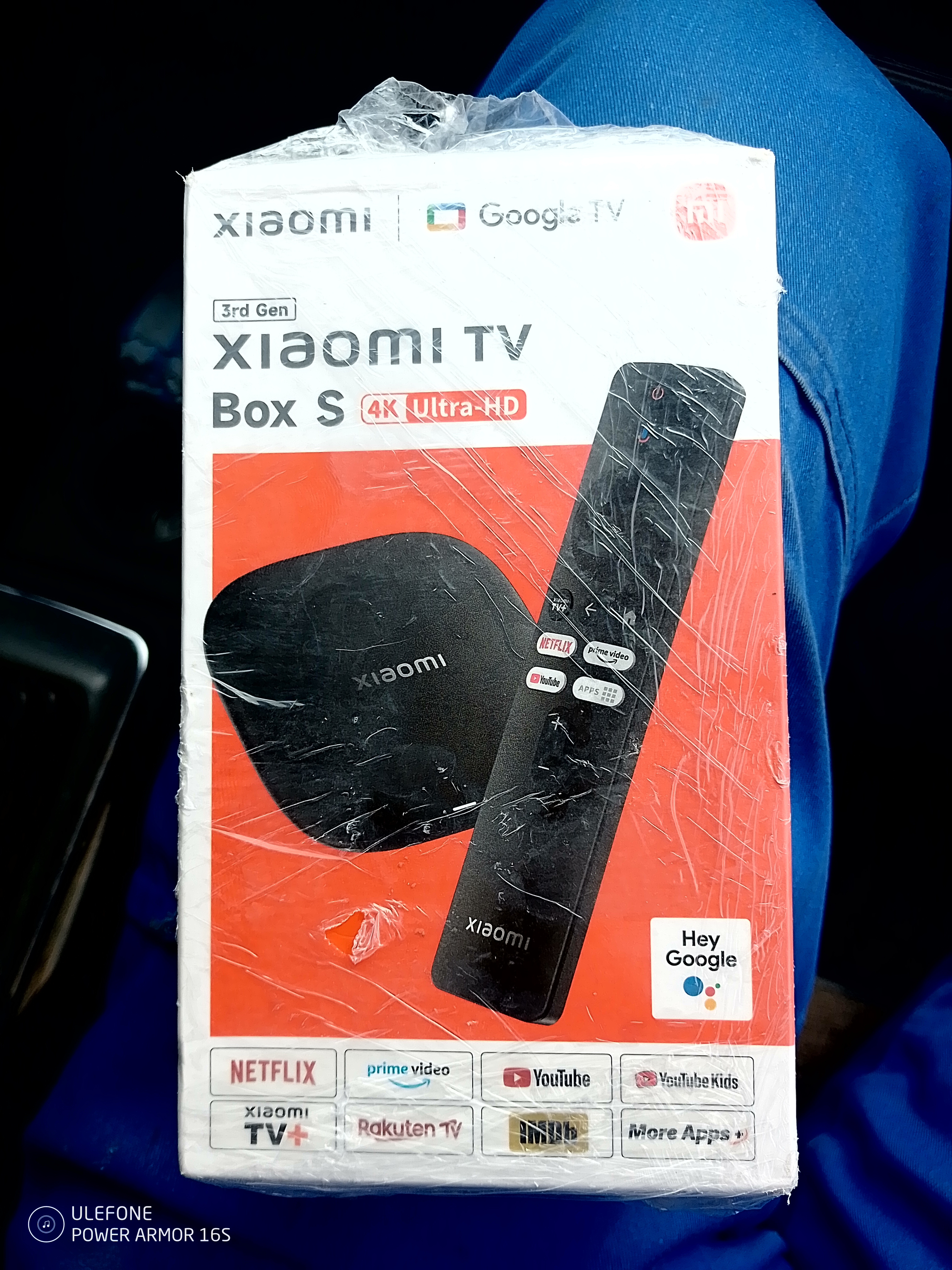 ТВ-приставка Xiaomi Mi Box S 3 Gen 4K, 3-го поколения smart tv