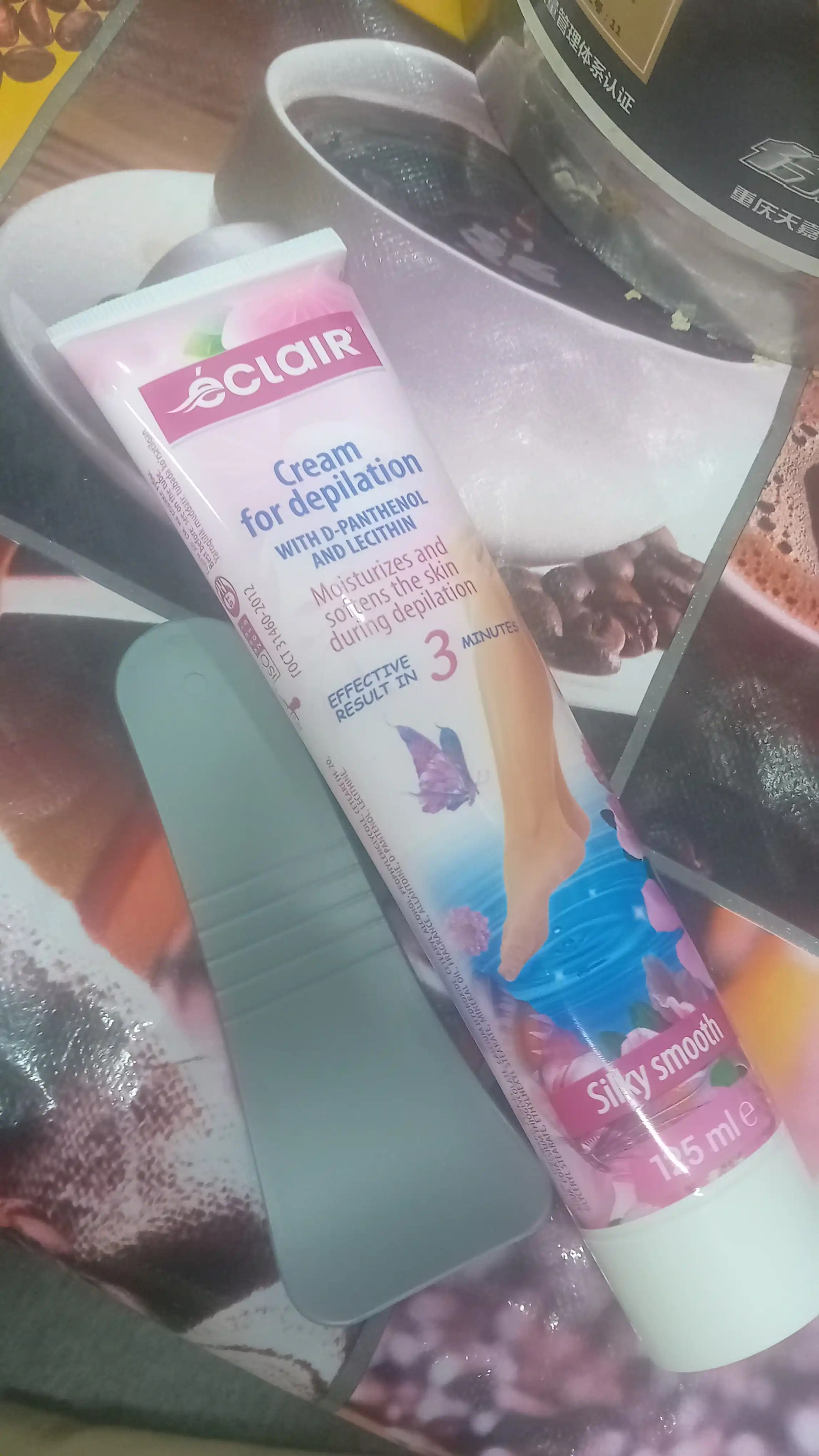 Крем депилятор Eclair, Гладкий шелк, 125 мл