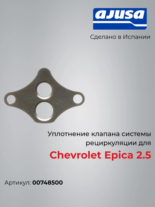 Chevrolet Epica 2.5 uchun EGR klapan zichlagichi (prokladkasi) 00748500 - 