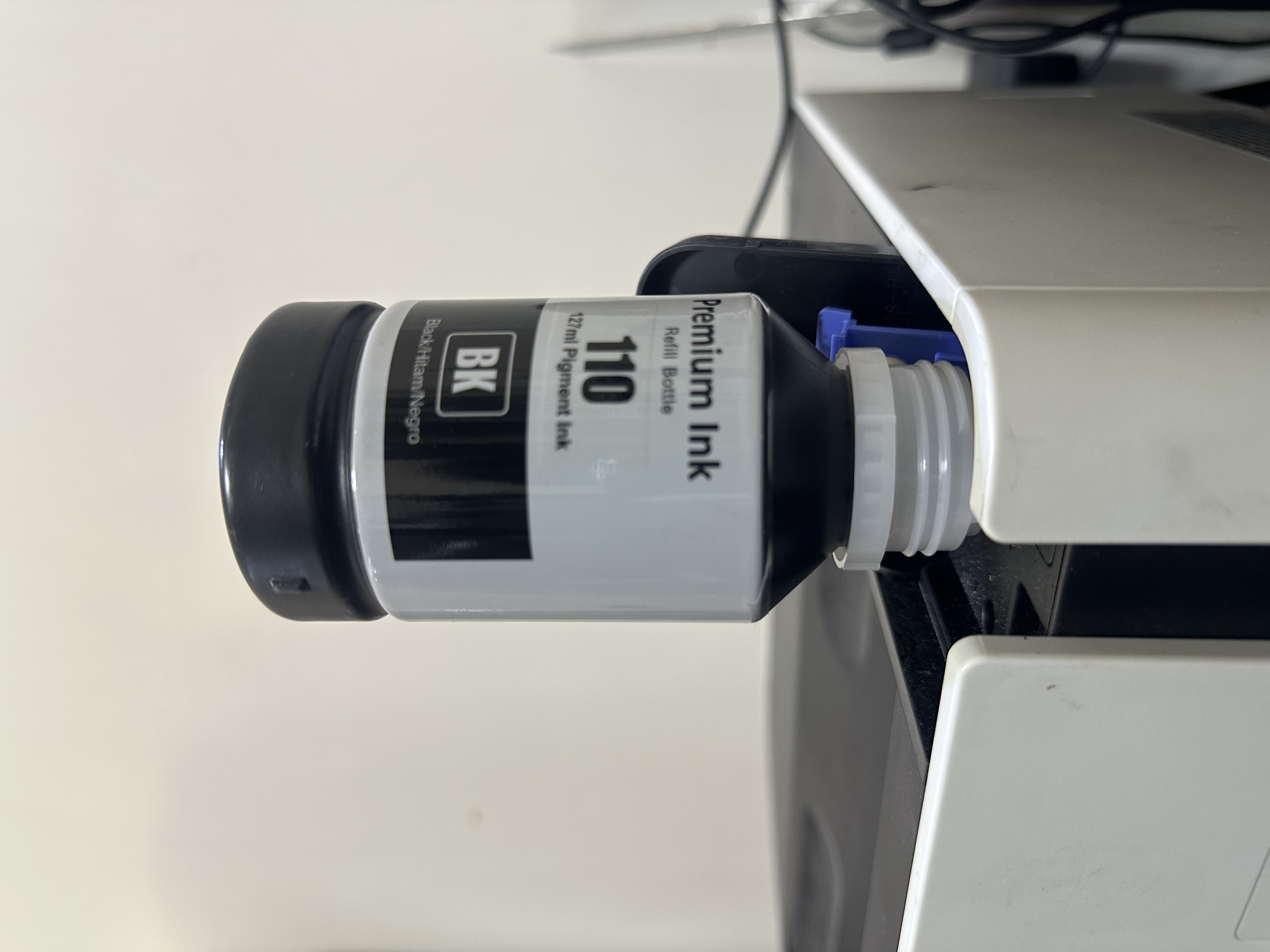 Pigment siyoh Epson 110, printerlar uchun M1100, M1120, M2140, M2170 va boshqalar, 127 ml
