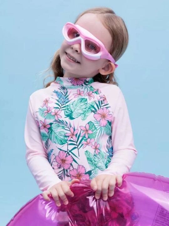 Детские очки для плавания 3-12 лет антифог UV защита с берушами