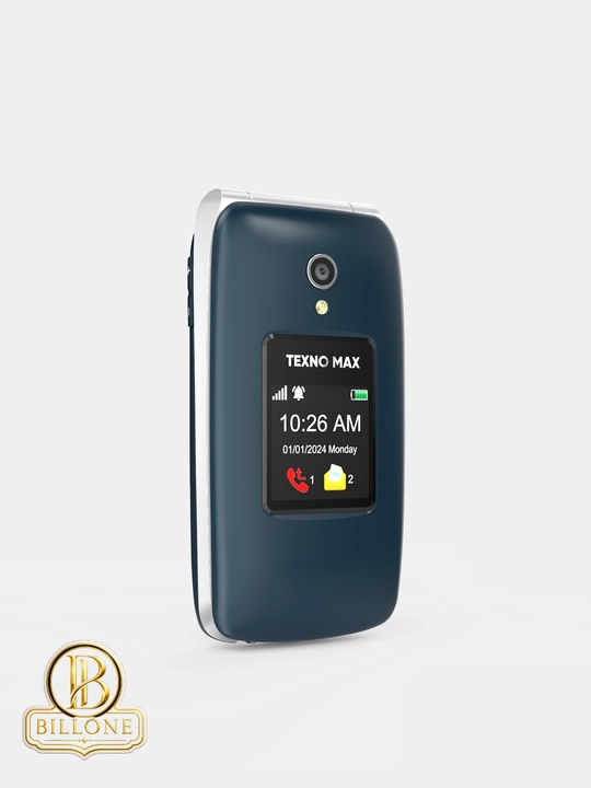 Телефон кнопочный Texnomax R80 — мощная батарея, 2 SIM, громкий динамик