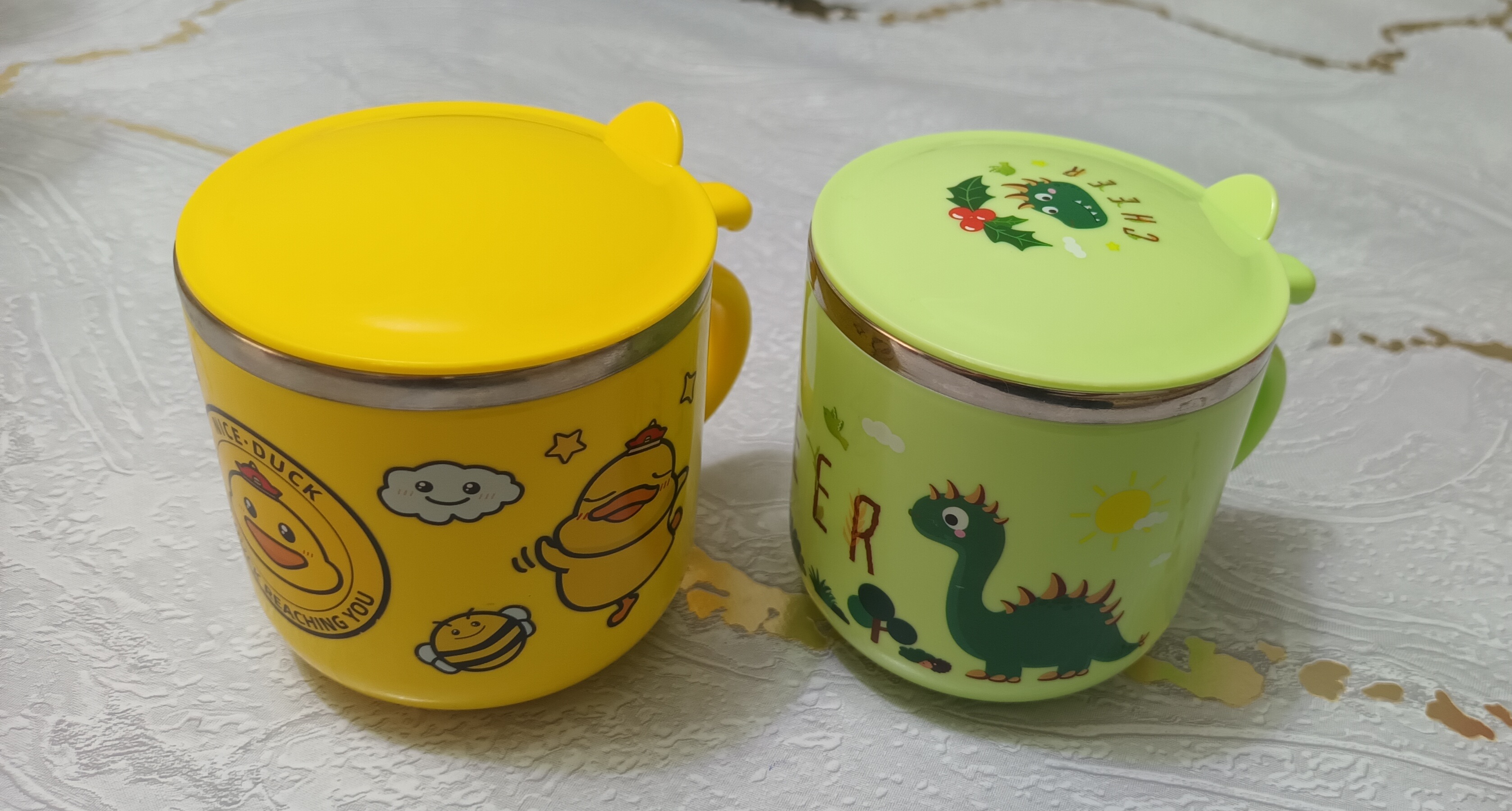 Bolalar uchun krujka, zanglamaydigan po‘lat, 300 ml