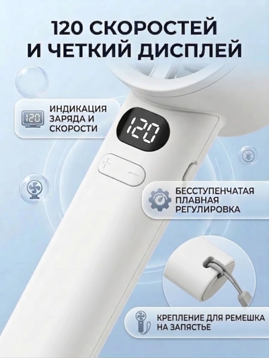 Ручной мини-вентилятор, USB, портативный, компактный модель- SKR-f638