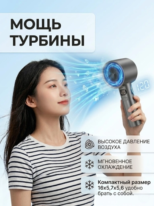 Ручной мини-вентилятор, USB, портативный, компактный модель- SKR-f638